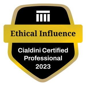 Cialdini Certified Coach Badge 2023